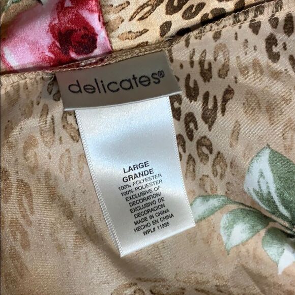 DELICATES  floral animal prINT robe - Picture 6 of 6
